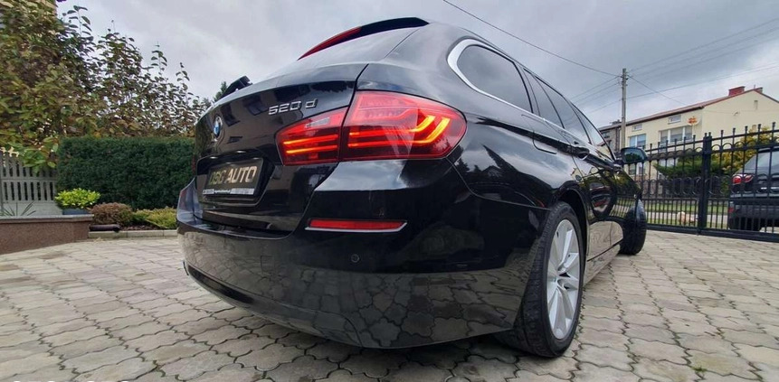 BMW Seria 5 cena 65800 przebieg: 220000, rok produkcji 2015 z Ryglice małe 631
